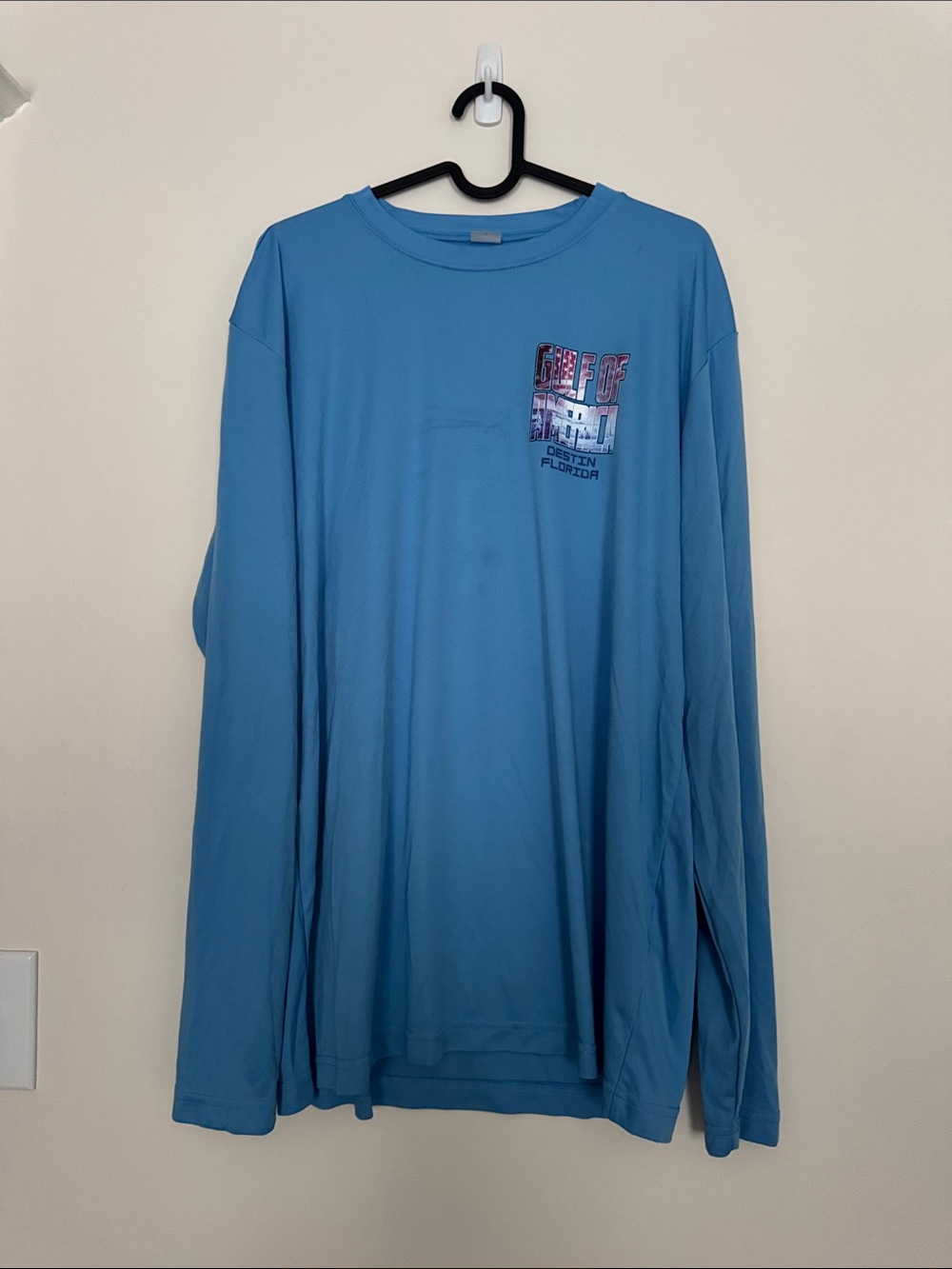Sport-Tek Men's Long Sleeve Graphic Tee - Light Blue
